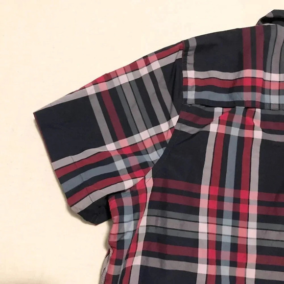 Eddie  Bauer Travex Button Shirt Womens Size XL Plaid Short Sleeve Shirt - Picture 16 of 16